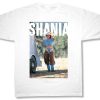 Shania Twain Vintage White Denim T-shirt