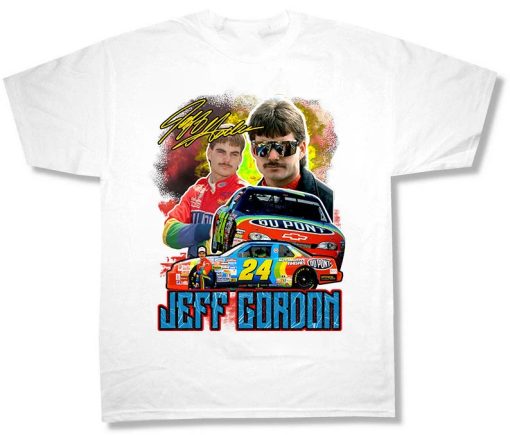 Vintage Style Jeff Gordon 90s Nascar T-Shirt